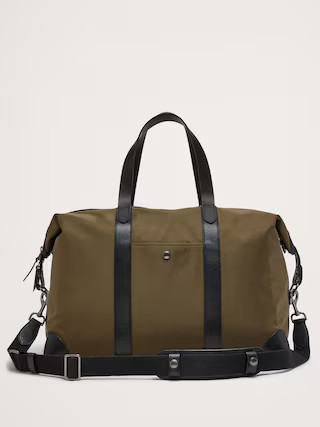 Nylon Weekender Duffel Bag | Banana Republic (US)