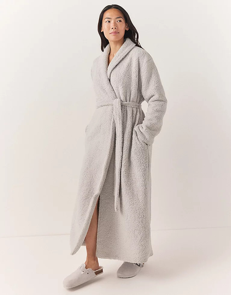 Super Soft Long Snuggle Robe | The White Company (UK)