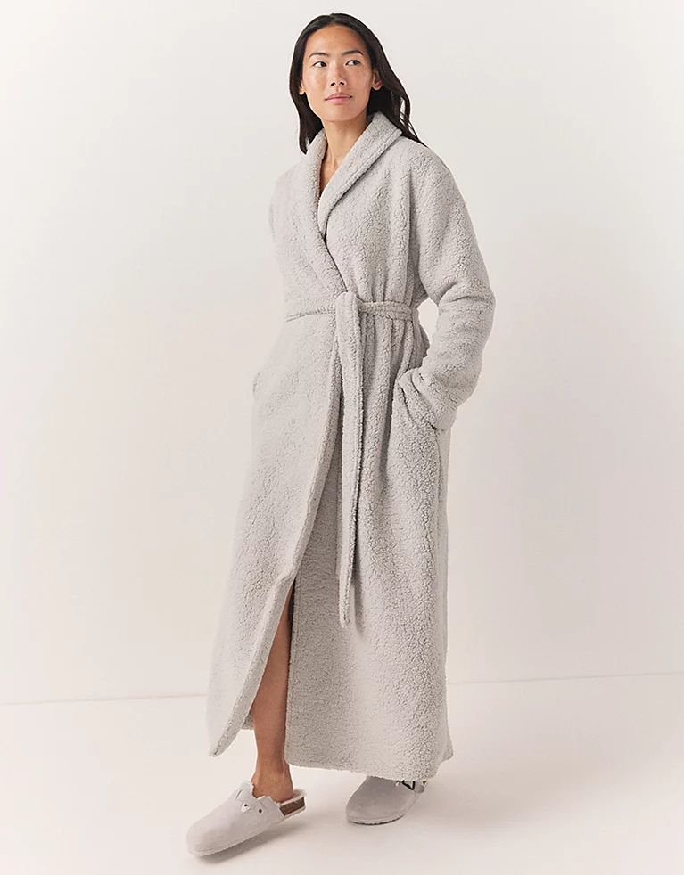 Super Soft Long Snuggle Robe | The White Company (UK)