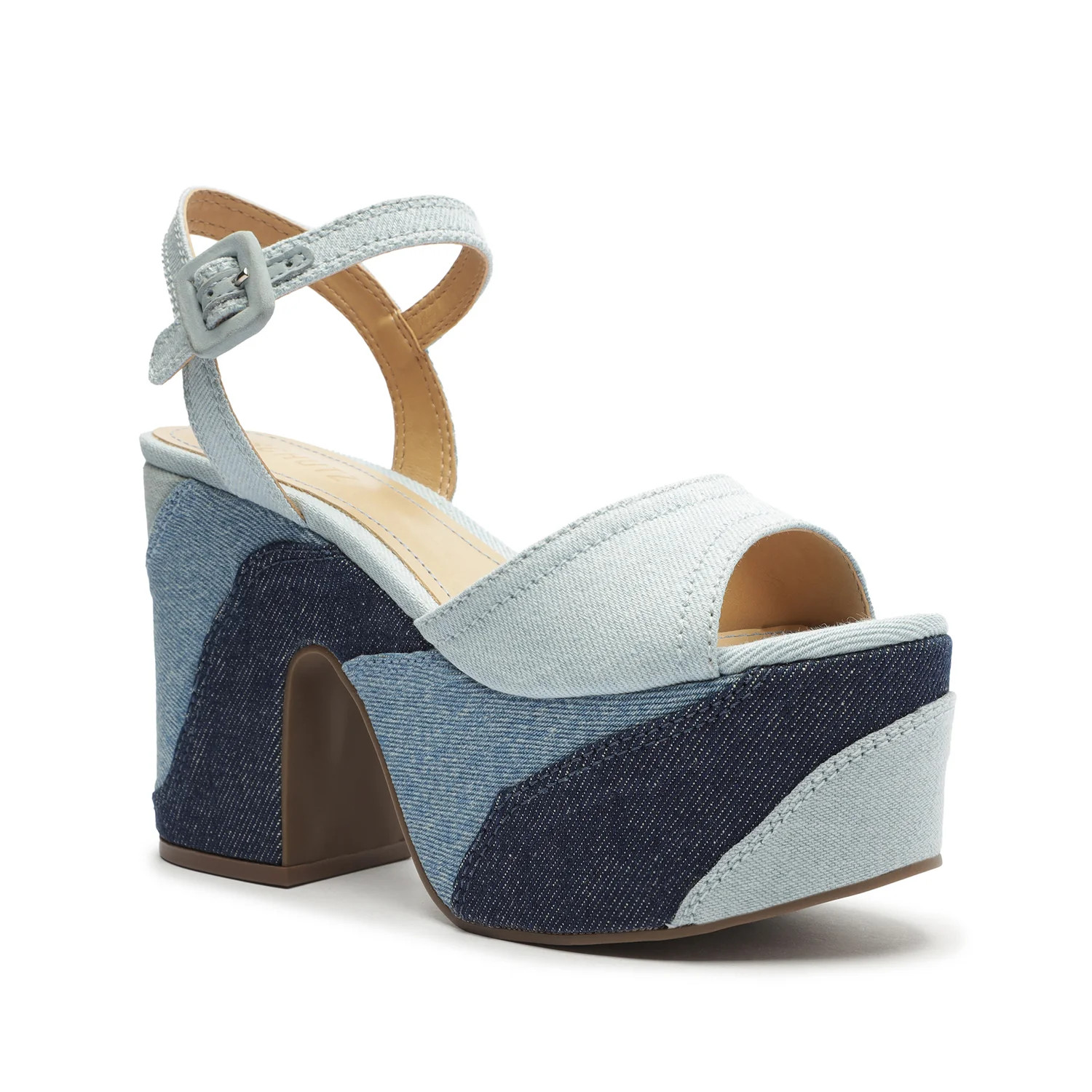 Isabelle Platform Denim Sandal | Schutz Shoes (US)