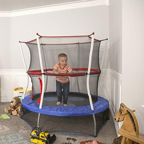 Skywalker Trampolines Mini Trampoline with Enclosure Net | Amazon (US)