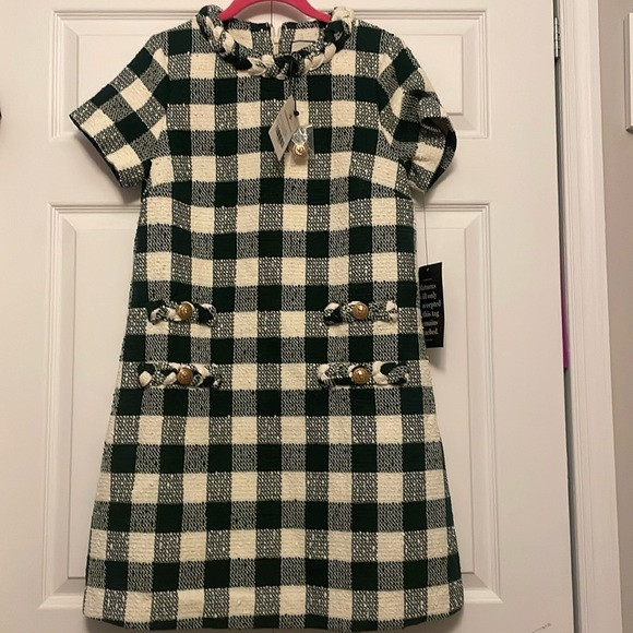 Tuckernuck Tweed Jackie dress in moss green gingham. Size Small. | Poshmark
