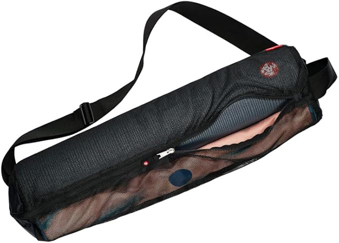 Manduka Breathe Easy Full Zip Yoga Mat Carrier Bag – With Pocket, Adjustable Strap, Suitable fo... | Amazon (US)