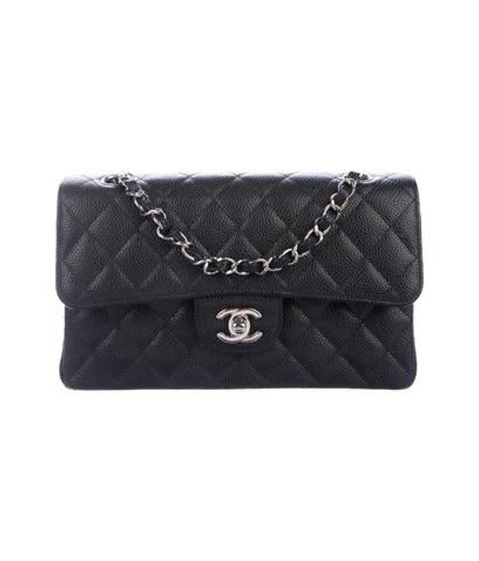 Chanel Classic Small Double Flap Bag Black Chanel Classic Small Double Flap Bag | The RealReal