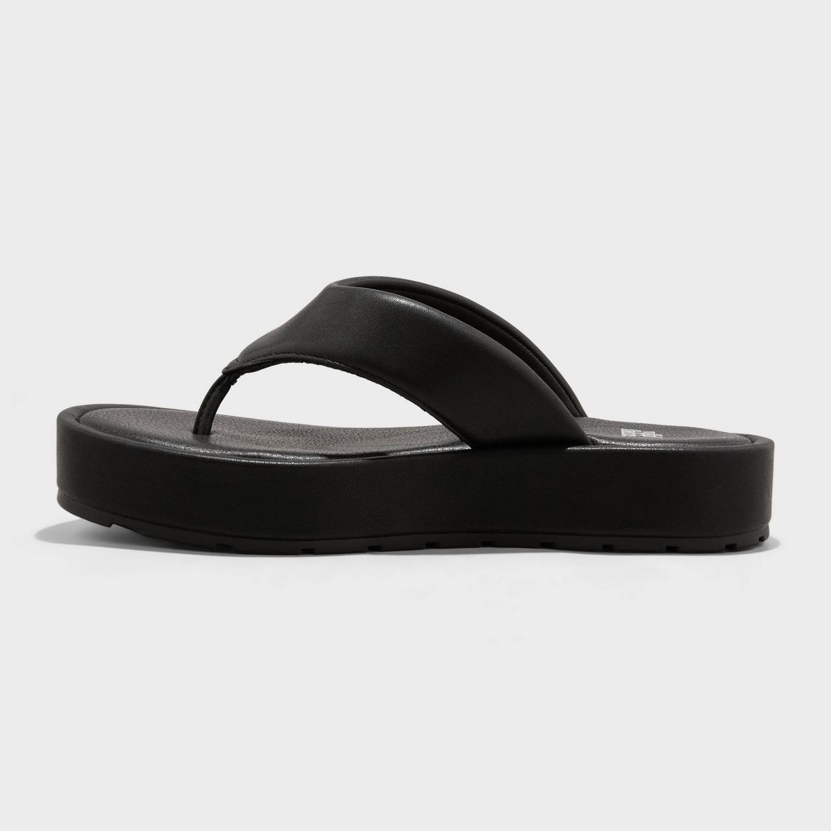 Women's Charlee Platform Flip Flop Sandals - Wild Fable™ Black | Target