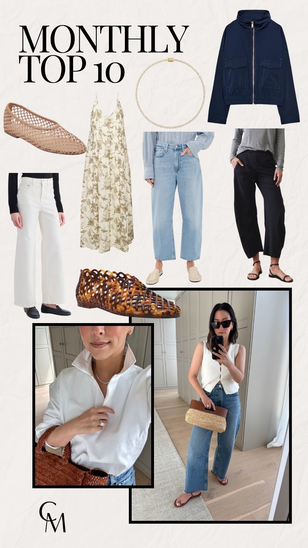 Your top 10 style upgrades last month 🤌🏻

Weekly bestsellers. Your favorite style upgrades. 

Ruti on the loose pants petite 4
Aritzia casbah linen dress xs
Electric Picks tennis necklace 
Citizens of Humanity Petite Miro jeans 25- went with my normal size and they fit perfect after a wash & dry.
Marc Fisher Jazlyn pointed toe flat 5- run a half size big.
Steve Madden grove jellies 5
Tuckernuck polo shirt small 
Everlane way high sailor pants 
Aritzia knit tank xs
Zara high collar jacket xs

Petite style, spring outfits 2026



#LTKPetite #LTKmomlife #LTKSeasonal
