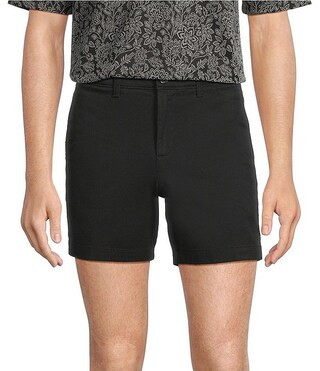 The Cloud Short 5" Straight Fit Flat Front Stretch Washed Chino Shorts | Dillard's