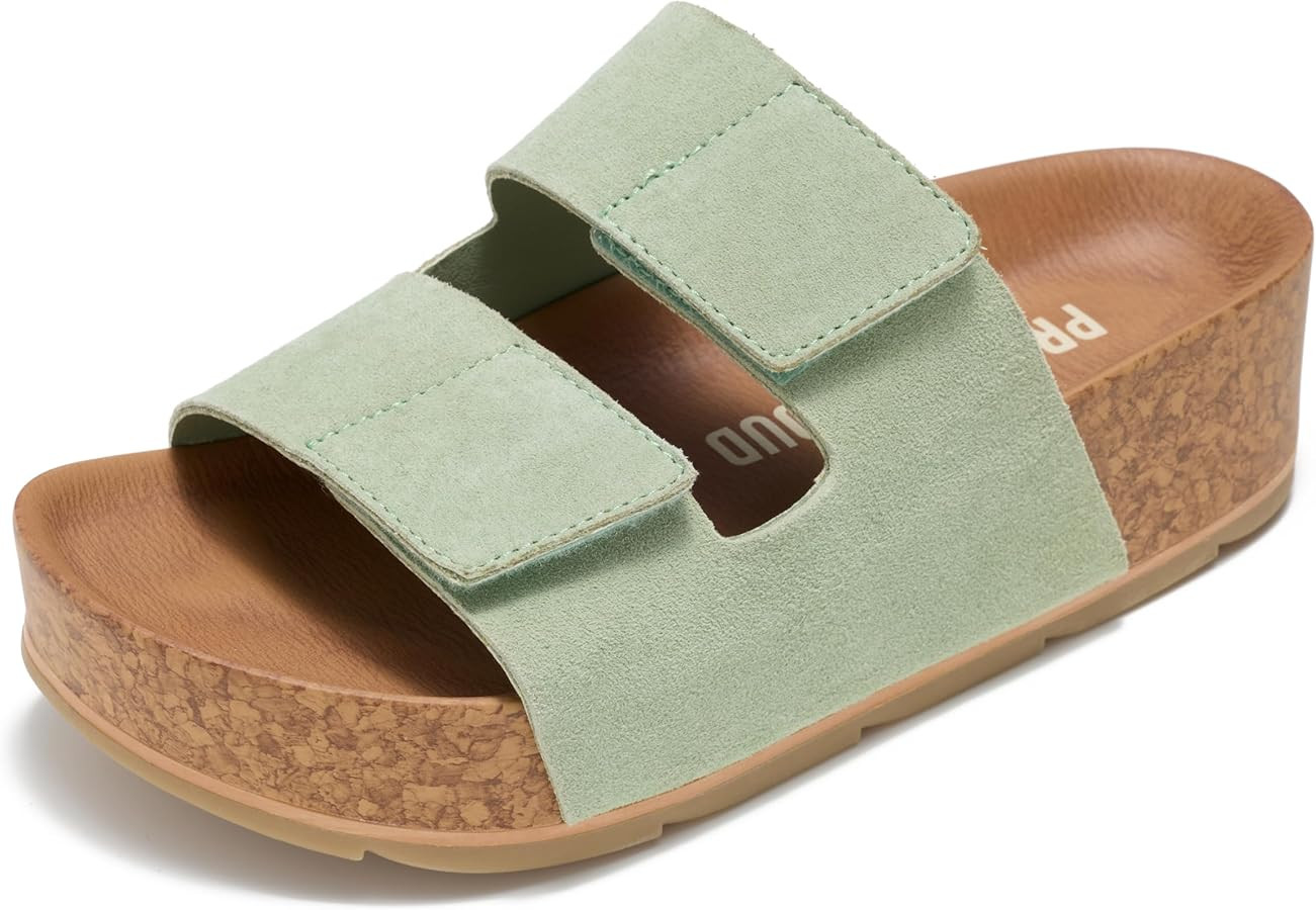 Project Cloud 100% Genuine Leather Platform Sandals Women Footwear-Beach Essentials Summer Wedges... | Amazon (US)