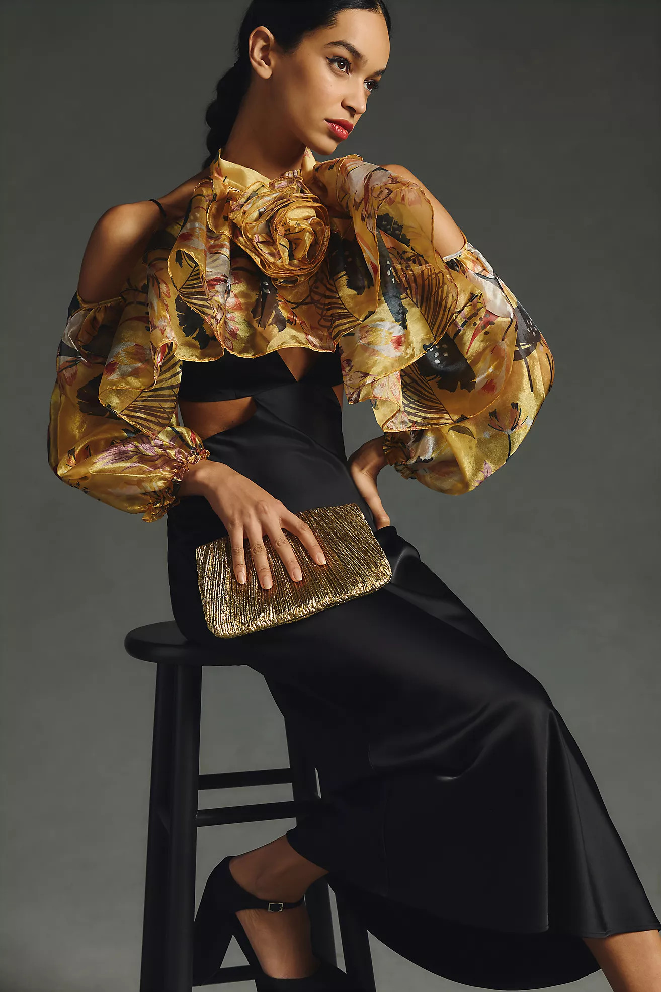 Tulle Rosette Sleeves | Anthropologie (US)