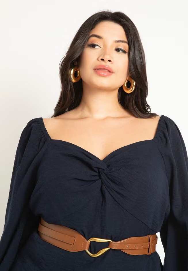 Horseshoe Buckle Belt | Eloquii