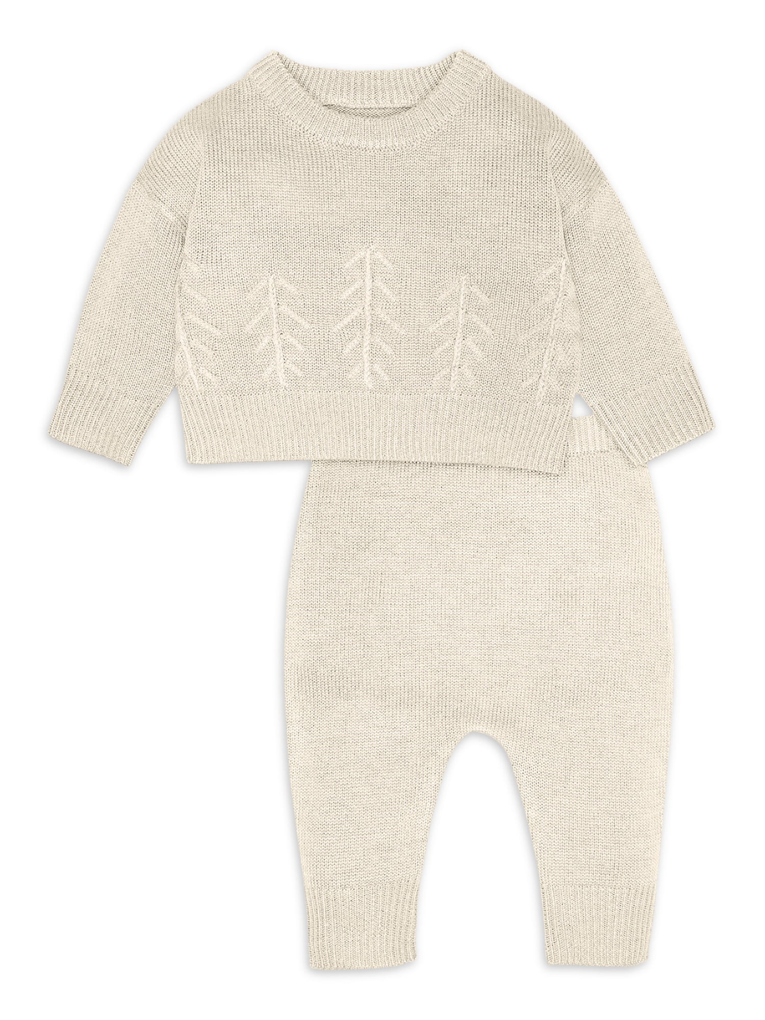 Modern Moments by Gerber Baby Boy Sweater Set, 2-Piece, Sizes 0/3M-24M | Walmart (US)