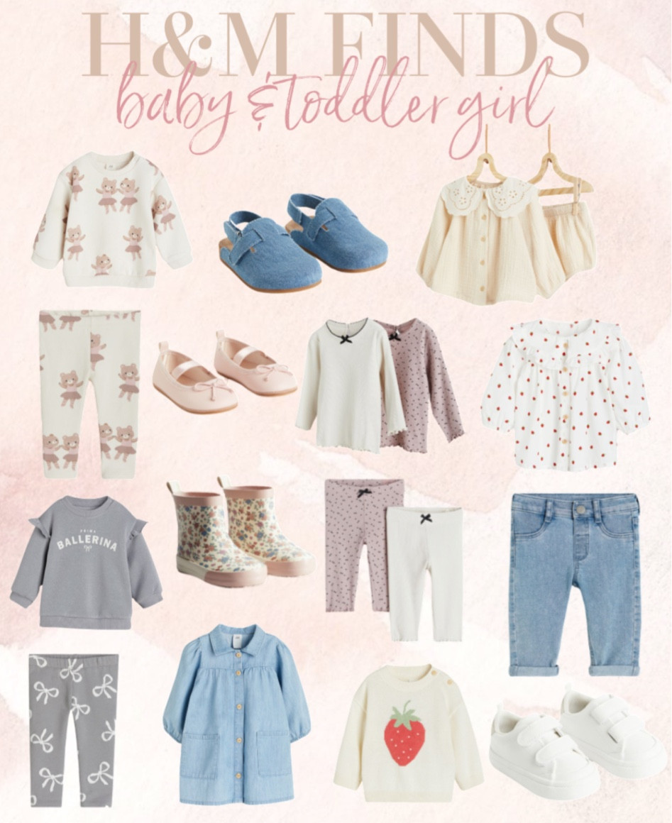 Baby & Toddler girl favorites! 
.
.
.
#babygirl #strawberry #babygirlshoes #hmbaby #babygirlclothes #toddlergirl #toddlergirlshoes #toddlergirlclothes #spring #springstyle #affordablebabyclothes #babyclothes #babystyle 

#LTKbump #LTKkids #LTKbaby