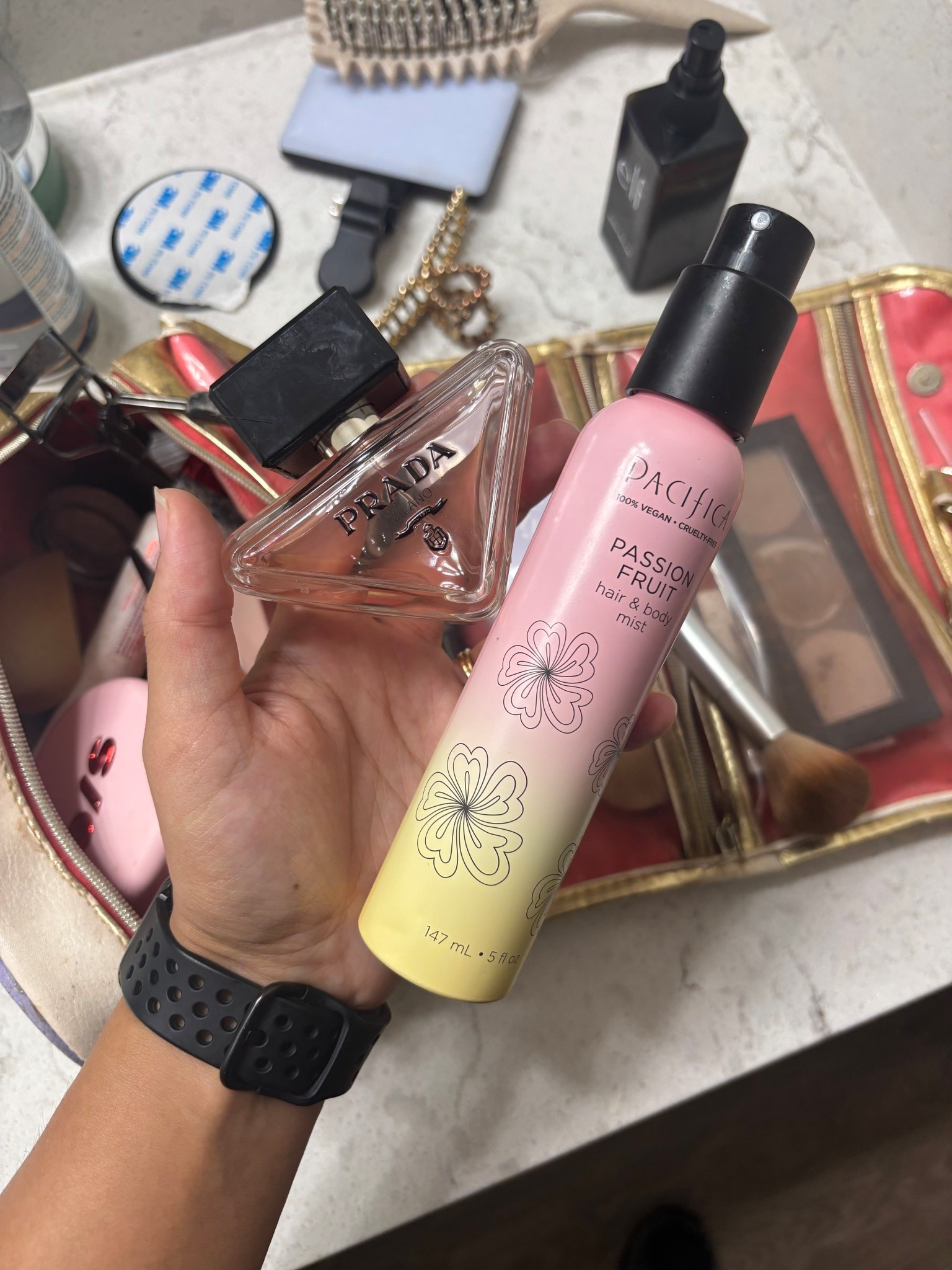 My perfume duo. Prada and Pacifica hair perfume & body mist. 

#LTKFindsUnder100 #LTKBeauty #LTKItBag