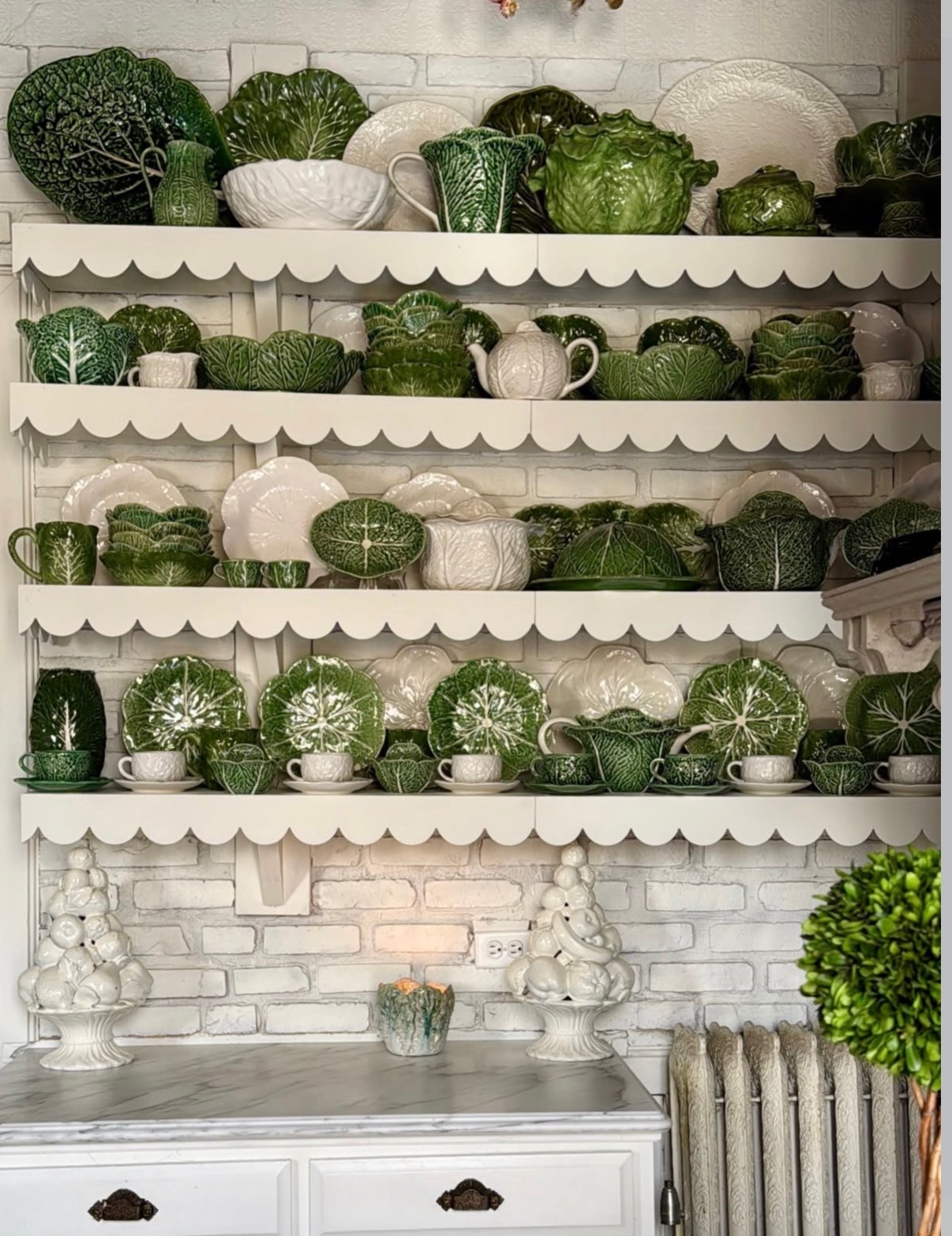 My cabbageware collection! Most of the collection is secondhand vintage, antique, and found but some is new! 🥬 linked some of my favorites! 

#LTKHome #LTKfoodie #LTKSeasonal