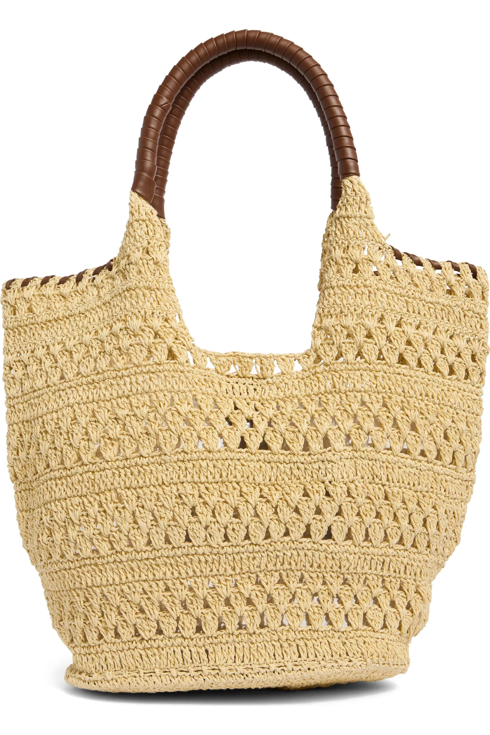 Woven Raffia Tote Bag (Women) | Nordstromrack | Nordstrom Rack
