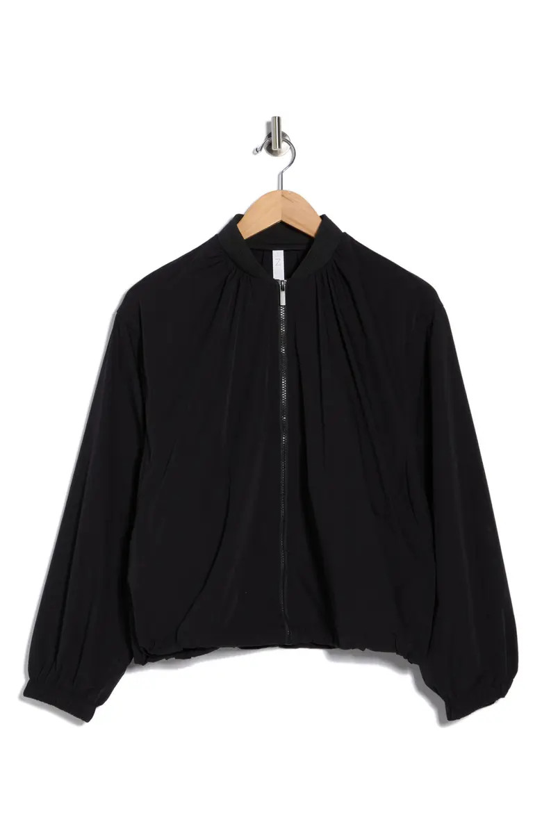 Z by Zella Inbound Ruched Bomber Jacket | Nordstromrack | Nordstrom Rack