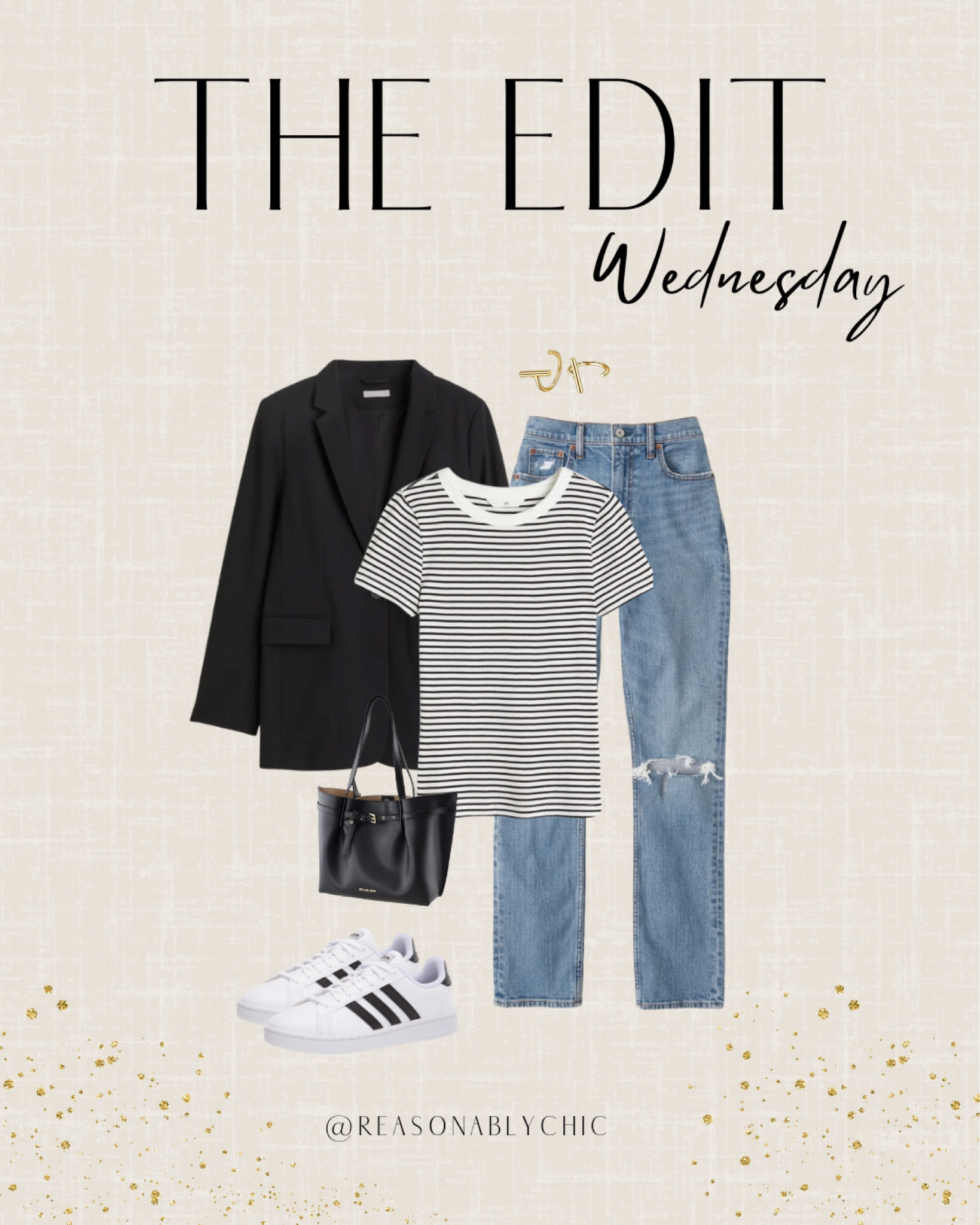 A very Wednesday outfit for a Wednesday 🖤