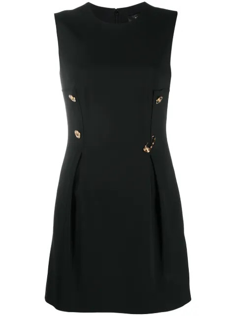 safety pin detail mini dress | Farfetch (US)