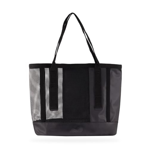MISSION Outdoor Cassi Lightweight Beach Tote Bag with Waterproof Bottom and Coated Mesh for Beach... | Amazon (US)