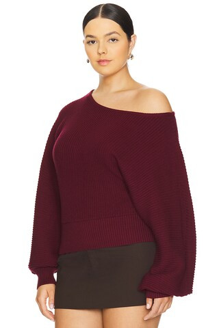 by Marianna Indre Sweater in Black Cherry | Revolve Clothing (Global)
