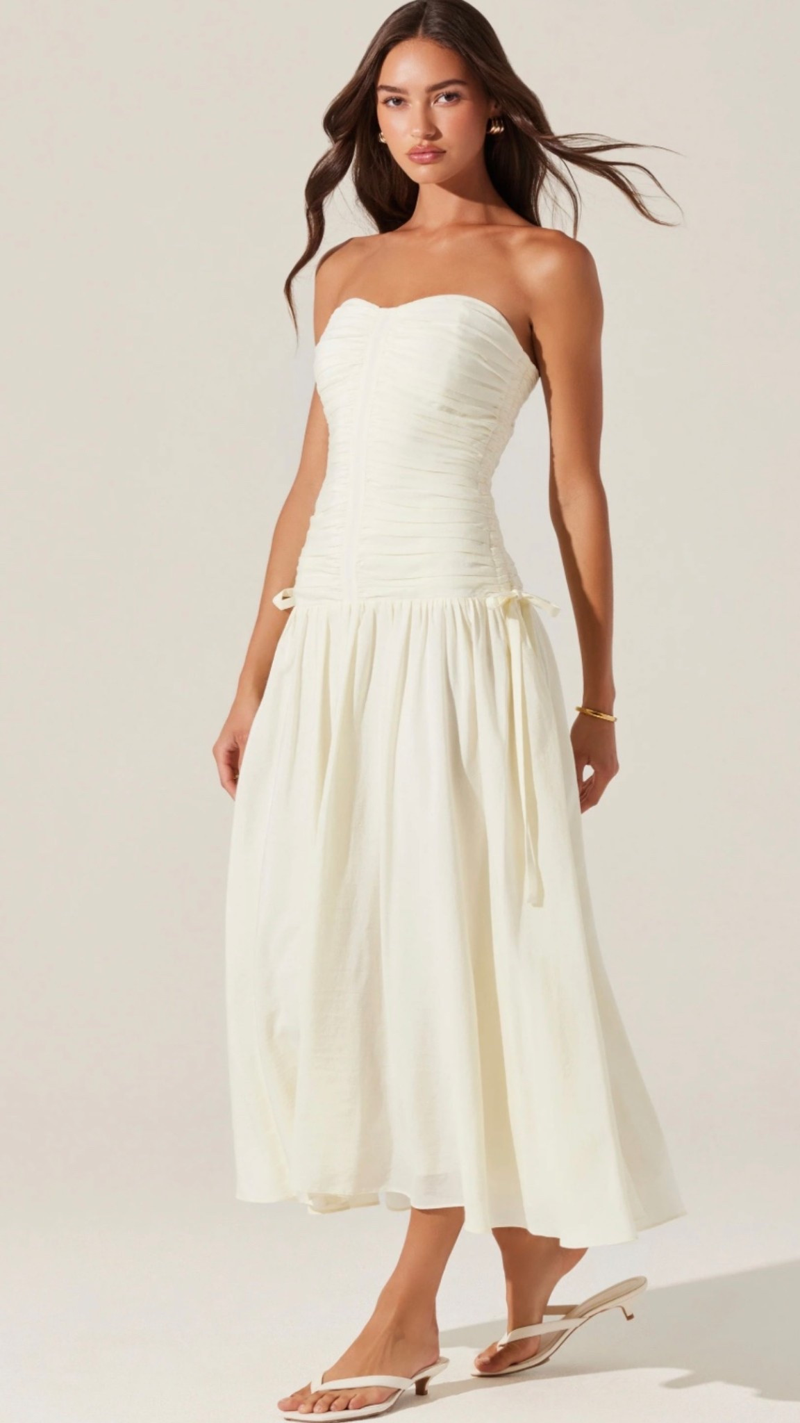 Perfect bridal era dress! I got a small but could have gotten an XS, id say it runs a little big! So light! 

Bride to be, 2026 bride

#LTKFindsUnder50 #LTKSeasonal #LTKStyleTip