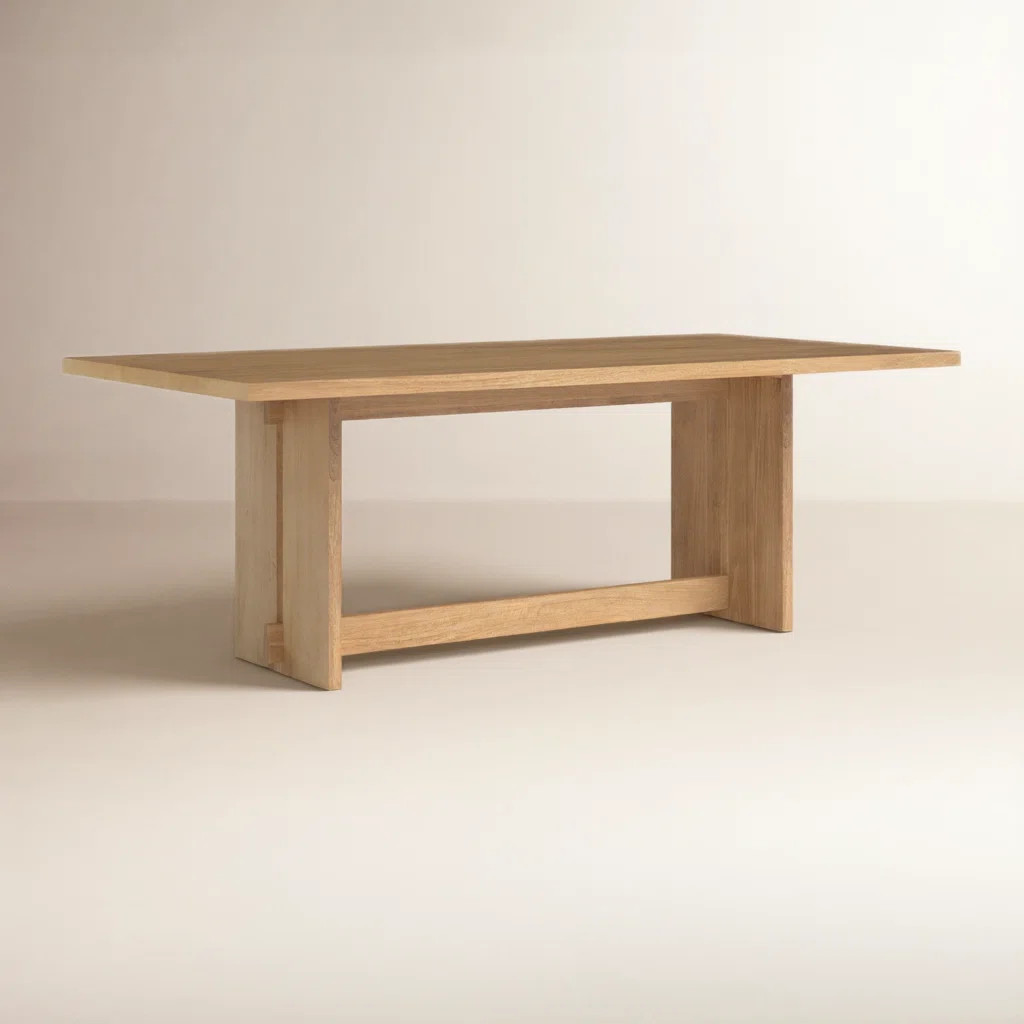 Dalina 84.0 X 42.0 X 30.0 Natural Wood Dining Table | Joss & Main