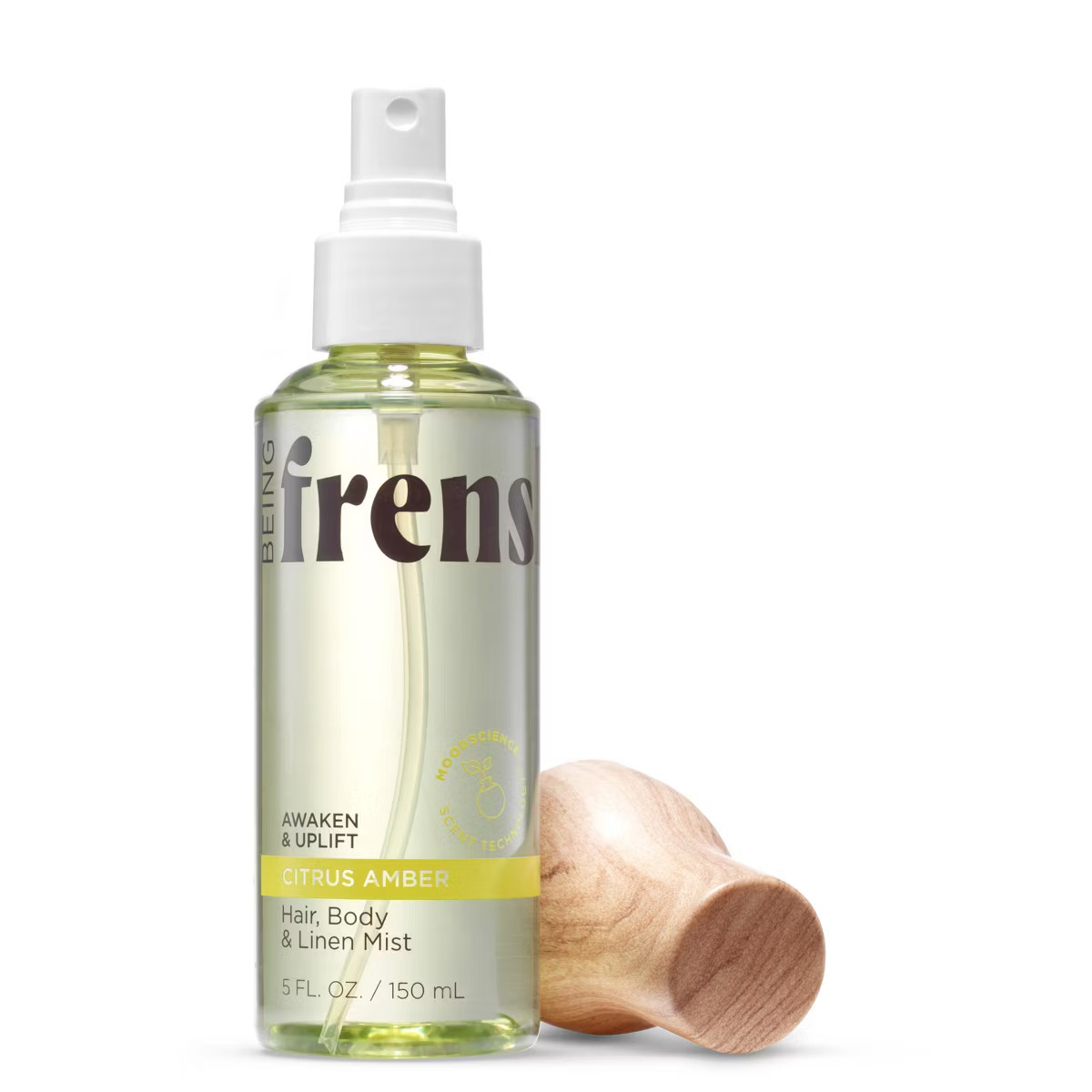 Being Frenshe Hair, Body & Linen Mist Body Spray with Essential Oils - Citrus Amber - 5 fl oz | Target