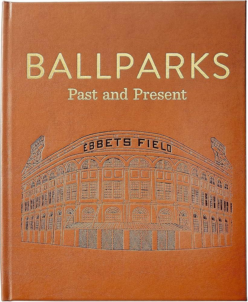 Graphic Image BALLPARKS Past and Present in Hand-Tooled Luxe Leather - | Amazon (US)