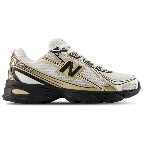 New Balance Mens New Balance 740 - Mens Running Shoes White/Black/Gold Size 14.0 | Foot Locker (US)