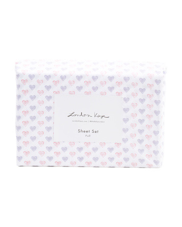 Simple Hearts Sheet Set | Polyester | Marshalls