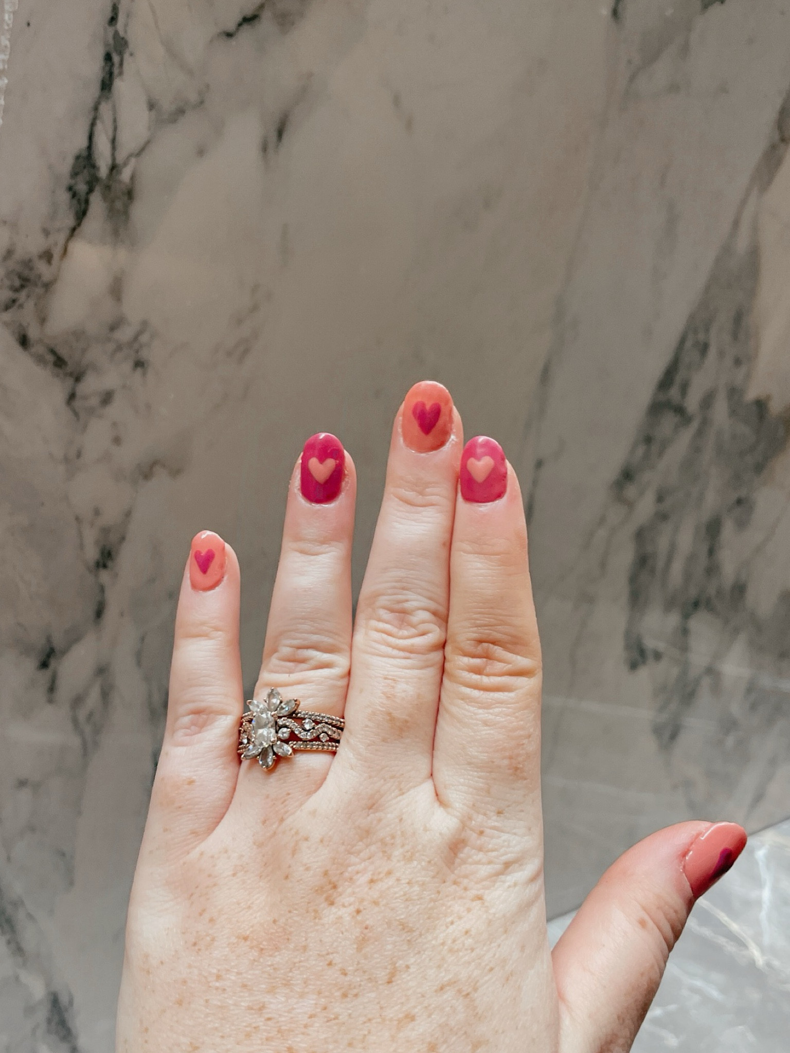 Pink heart nails, DIY manicure, Valentine’s Day nail inspo, style guide, women’s nails, date night nails

#LTKBeauty #LTKGiftGuide #LTKMostLoved
