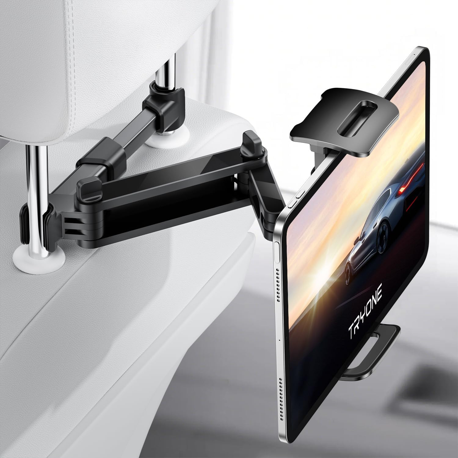 Tryone Car Headrest Tablet Holder Mount Stretchable Backseat Tablets Stand for Kids, Car Seat Mou... | Amazon (US)