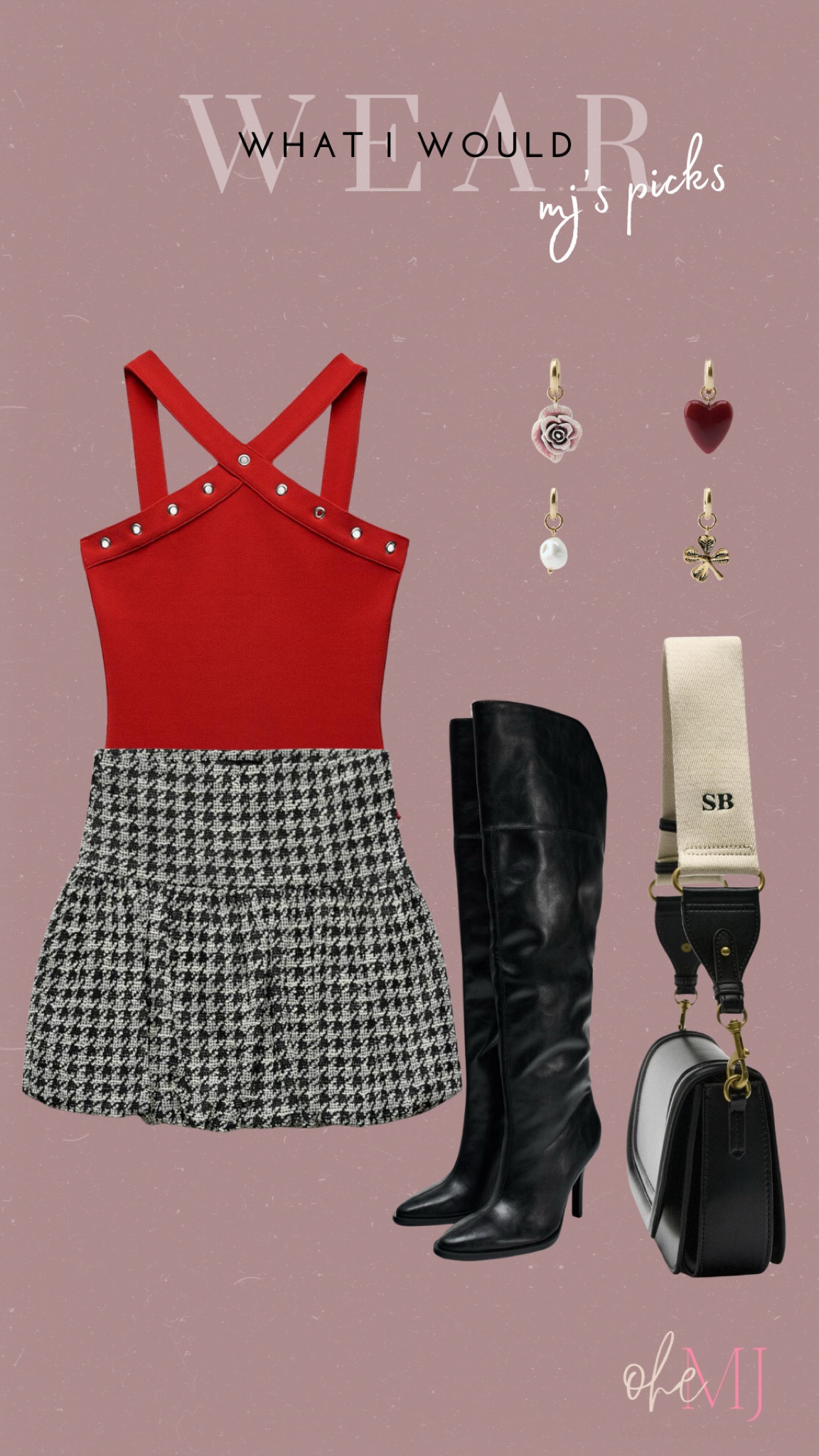 Date night inspo
#zara
#ginghamskirt
#knewwhighboots


#LTKFindsUnder100 #LTKShoeCrush #LTKStyleTip