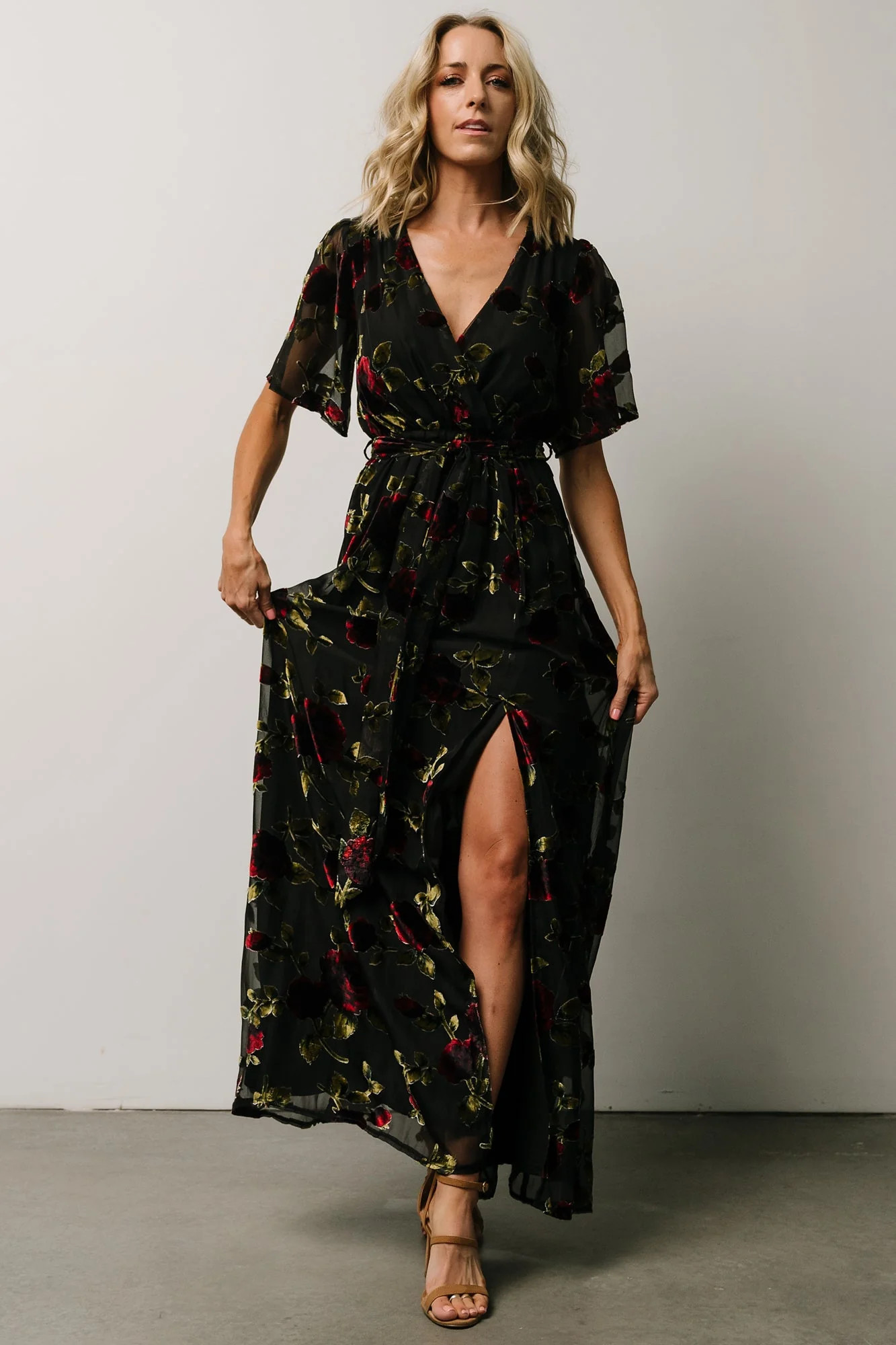 Parisian Velvet Maxi Dress | Baltic Born