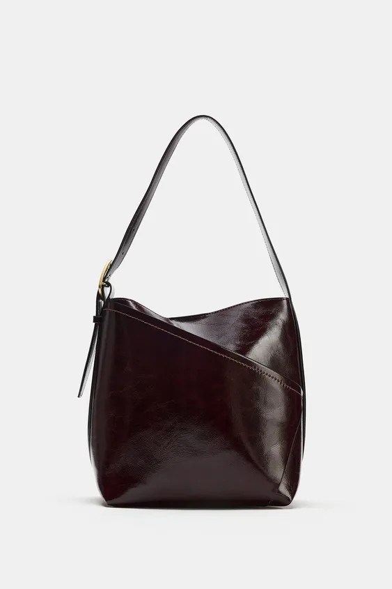 ASYMMETRIC POCKET SHOULDER BAG | Zara UK