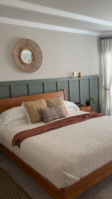 Fall bedroom styling #creamquilt
#kilimpillow #rustthrow  #bedroomdecor

#LTKhome #LTKstyletip #LTKSeasonal
