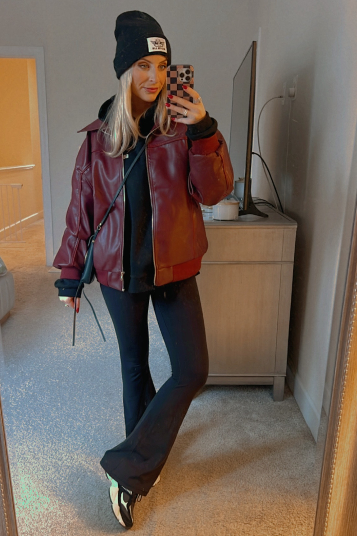 Jacket - size 4 (oversized)
Leggings - smalll