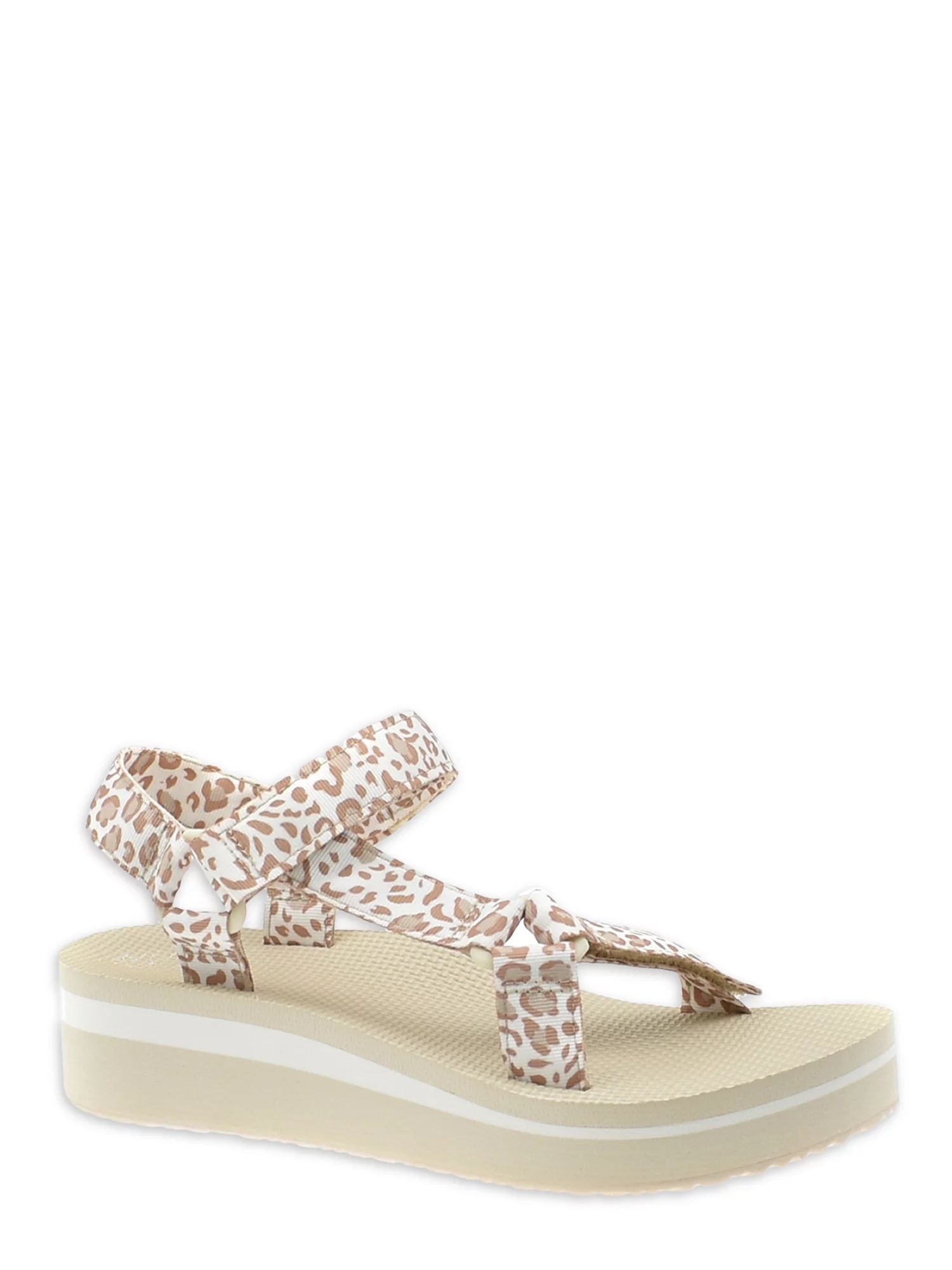 Time and Tru Women's Platform Nature Sandal - Walmart.com | Walmart (US)