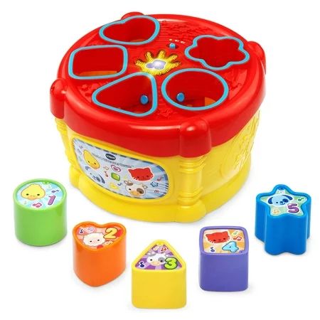 VTech, Sort and Discover Drum, Interactive Learning Toy, Baby Drum | Walmart (US)
