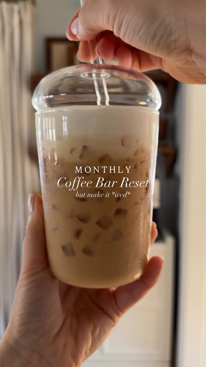 June *iced* coffee bar reveal! ☕️🧊

Linked as much as I could here!

#LTKmorningroutine #LTKHome #LTKfoodie
