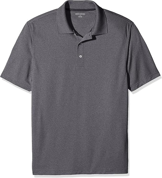 Amazon Essentials Men's Regular-fit Quick-Dry Golf Polo Shirt | Amazon (US)