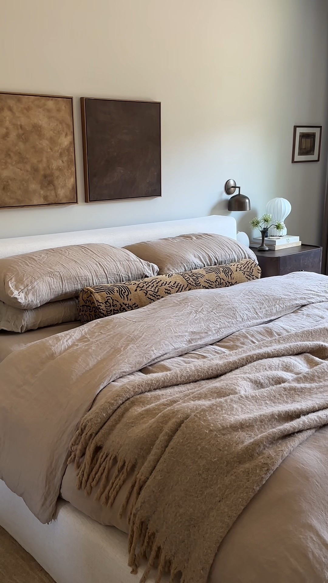 oversized patterned bolster 

Wayfair 

#LTKHome