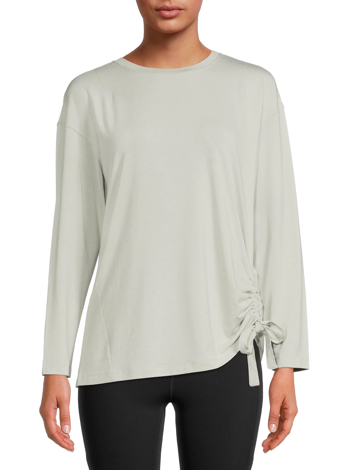 Avia Women's Long Sleeve Bungee Shirt - Walmart.com | Walmart (US)