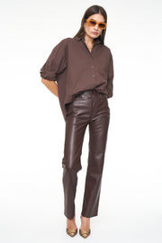 Cassie Super High Rise Straight Leg - Coffee BeanRegular price
        $158.00 | Pistola Denim