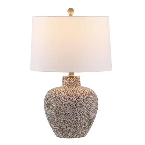 SAFAVIEH Lighting Kei 24-inch LED Table Lamp - 15" W x 15" L x 24" H - Bed Bath & Beyond - 351801... | Bed Bath & Beyond