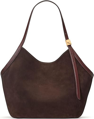 kate spade new york Deco Fine Grain Leather Tulip Tote | Amazon (US)