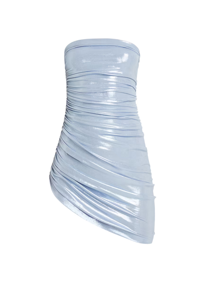 Diana Pickleball Shirred Minidress | Saks Fifth Avenue