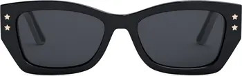 'DiorPacific S2U 53mm Square Sunglasses | Nordstrom