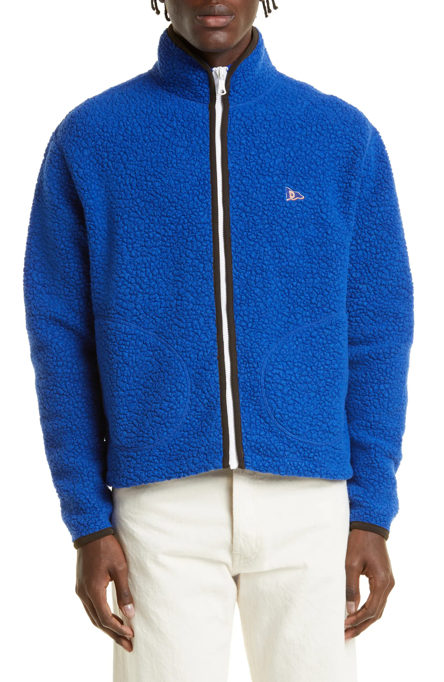 Bouclé Fleece Zip Jacket | Nordstrom