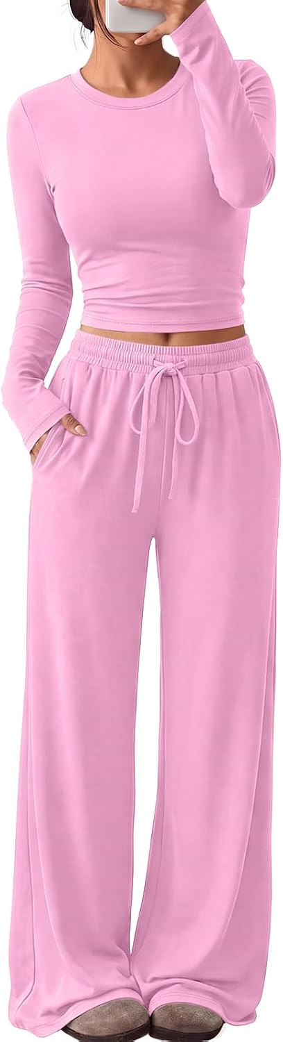 Trendy Queen Women's 2 Piece 2026 Fall Fashion Lounge Set with Pockets | Amazon (US)